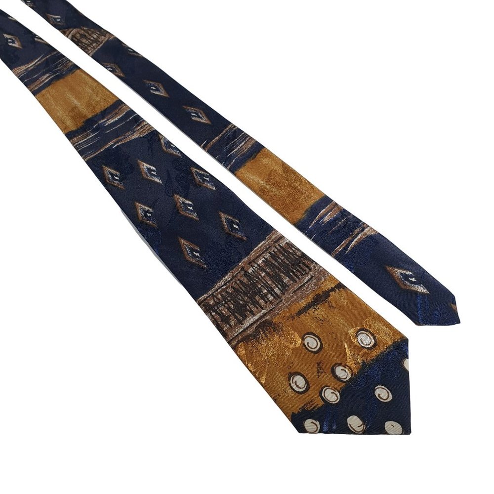 Florence K Inc Mens Necktie Tie Designer Imported Silk Accessory Work Ice Dad Gi